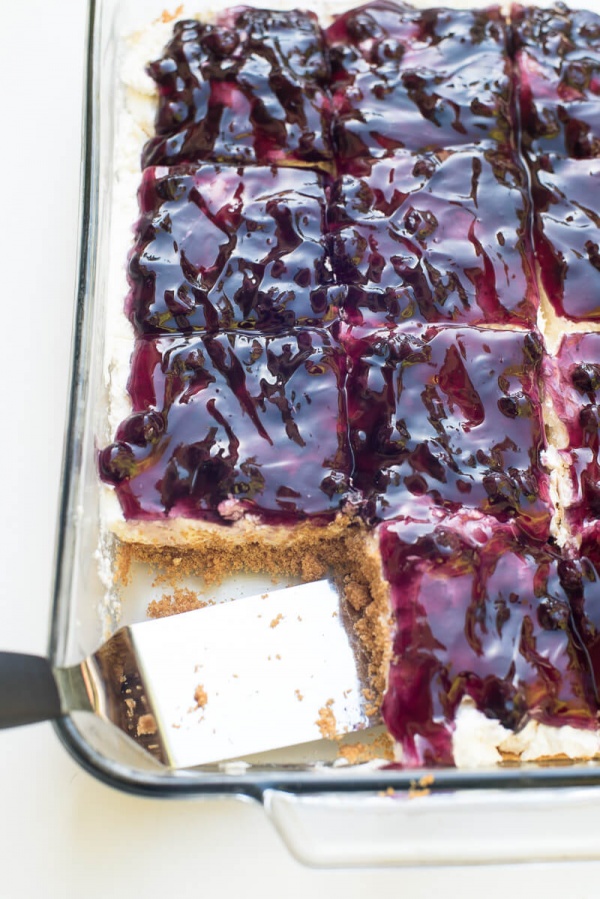 Blueberry Freezer Dessert