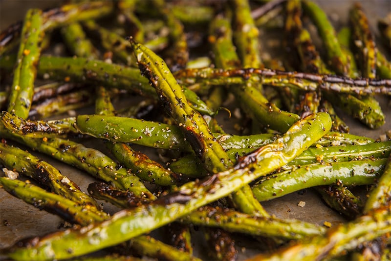 Grilled Green Beans